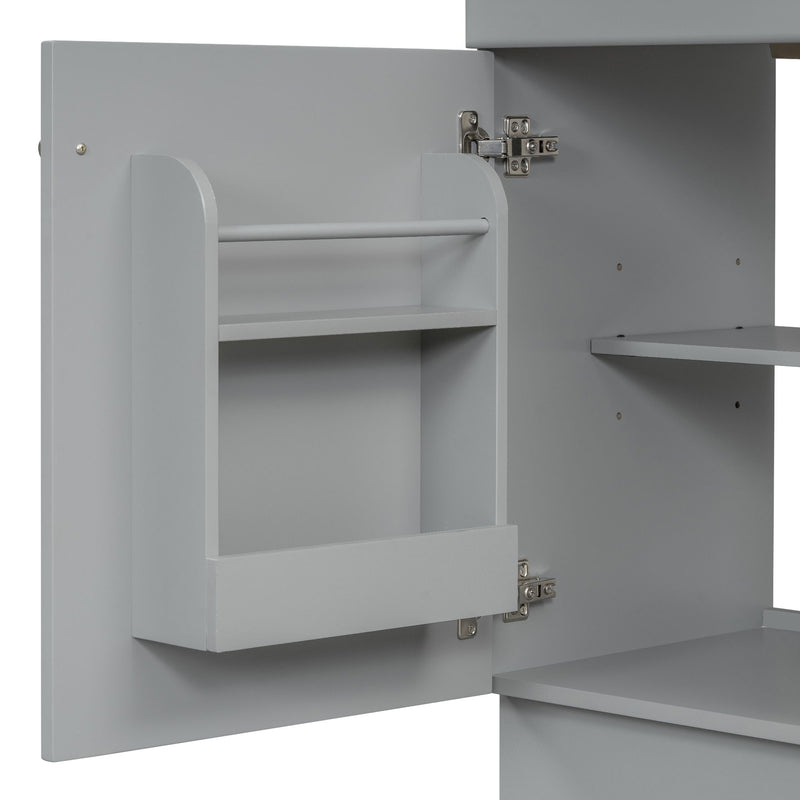 Bathroom Vanity With Sink, Cabinet With Adjustable Shelf