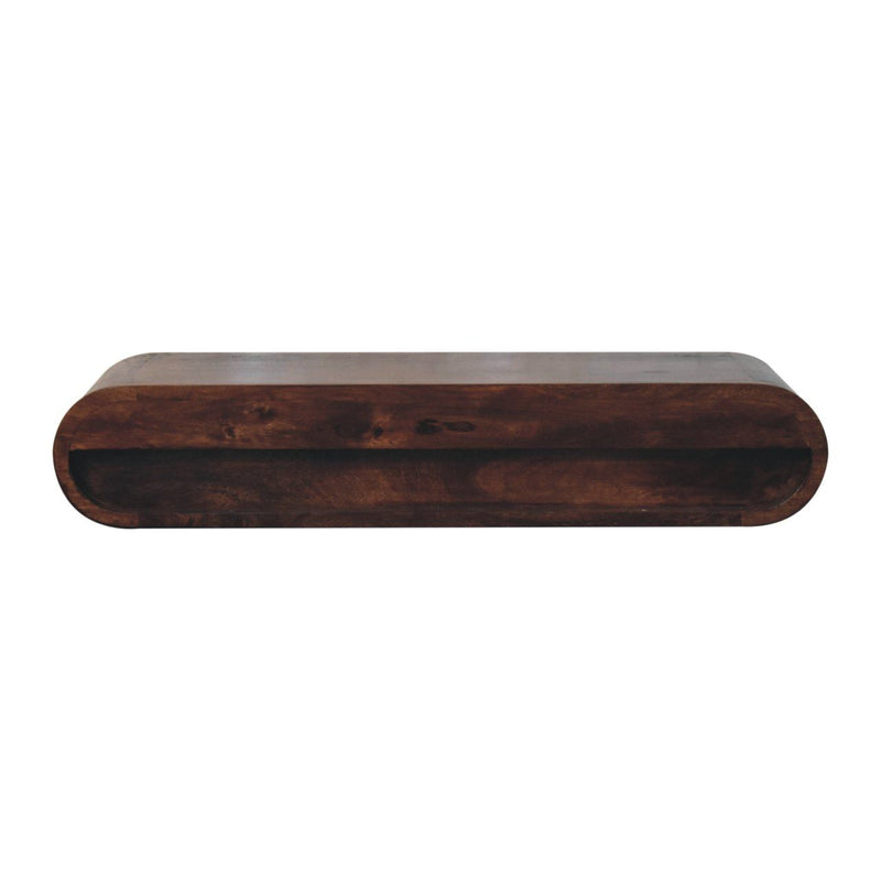 Wall Mounted Console Table - Walnut