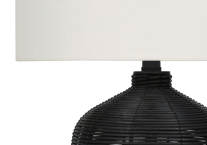 Lighting, Table Lamp, Rattan, Modern