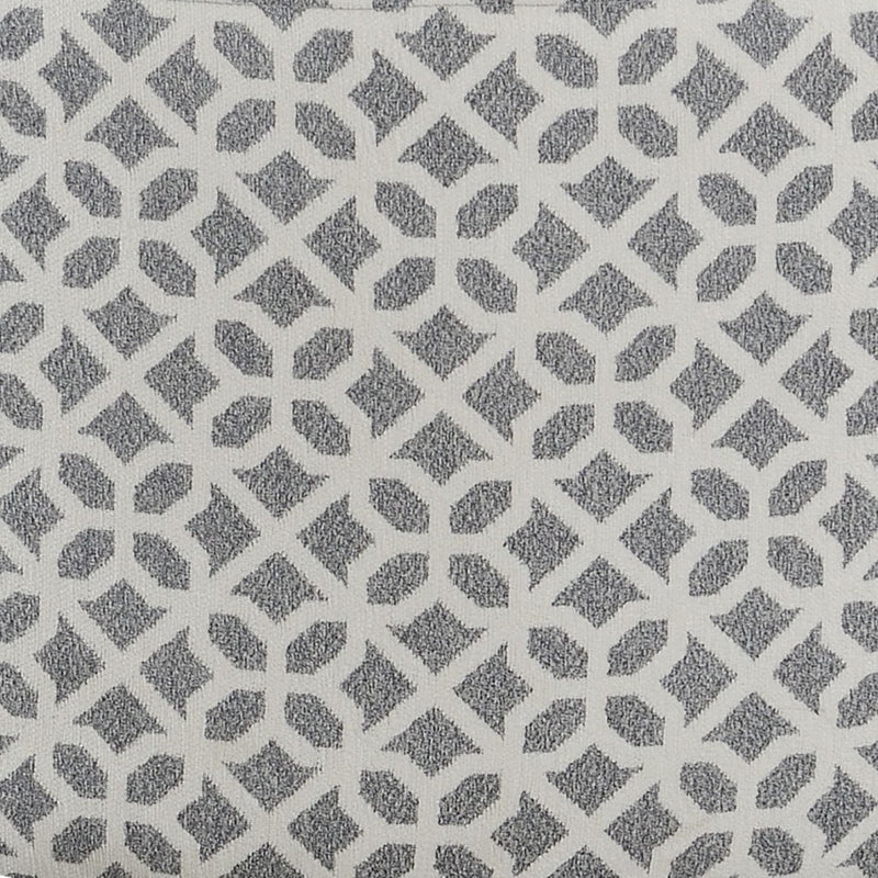 Round Ottoman - Gray