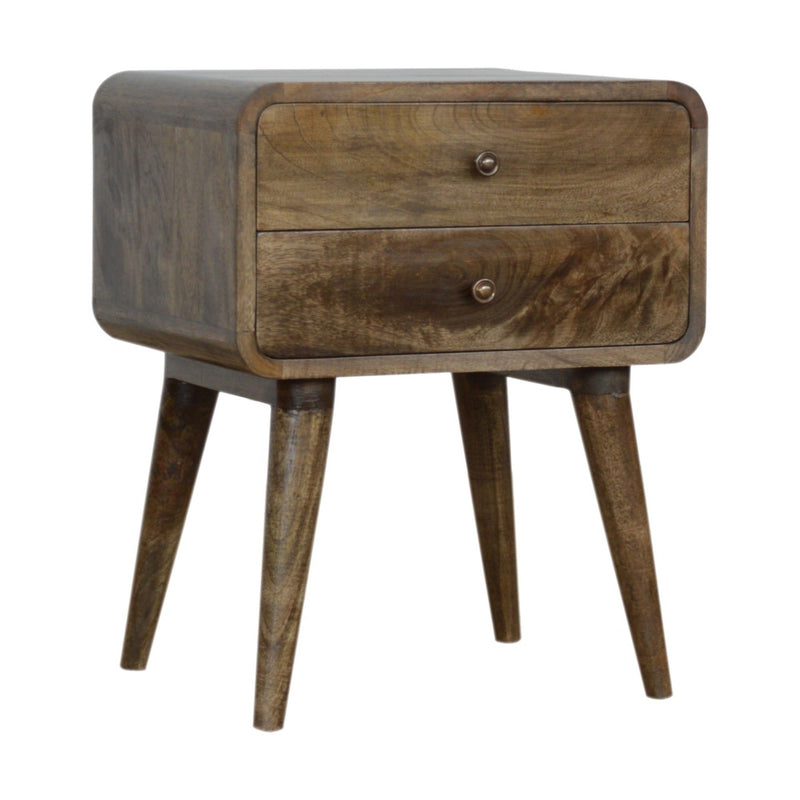Curved Nightstand
