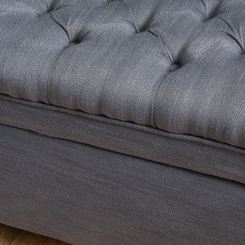Juliana - Storage Ottoman With Birch Legs