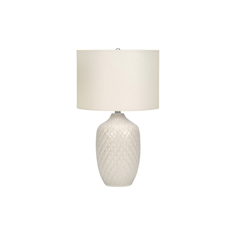 Iluminación, lámpara de mesa, transicional - crema