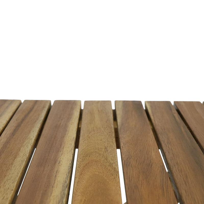 Outdoor Folding Wooden Side Table