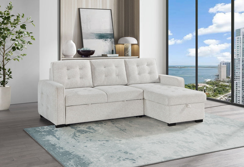 U0707 - Reversible Sofa Bed - Beige