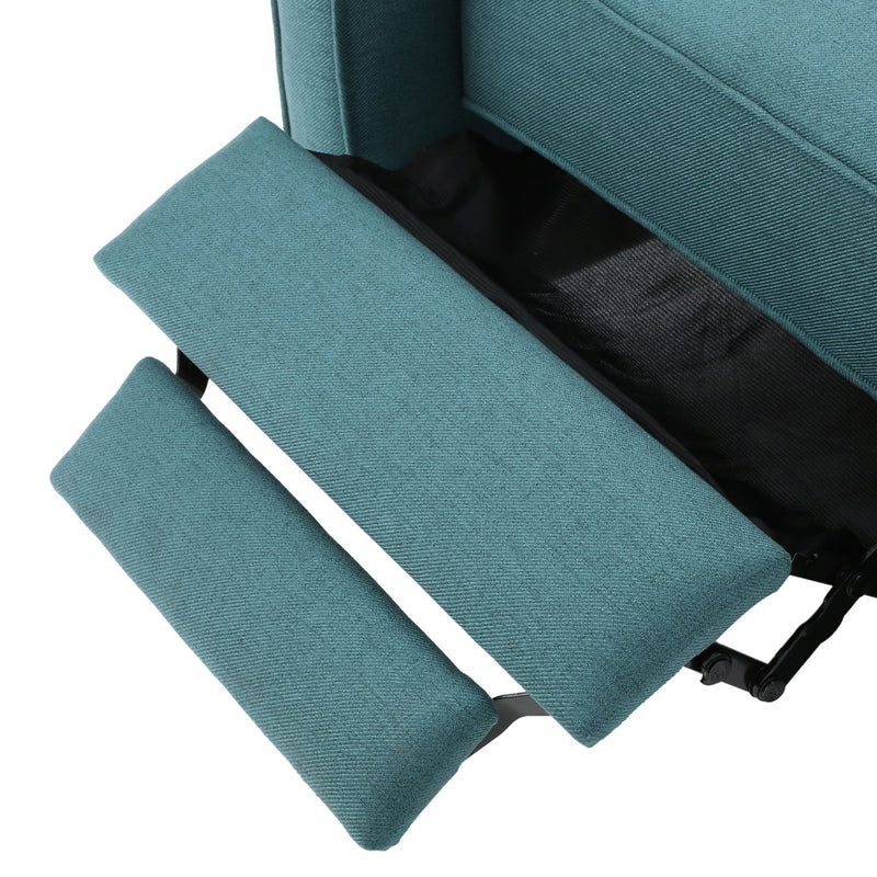 Upholstered Push Back Recliner Chair For Living Room