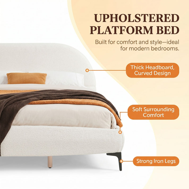 Luxury Upholstered Bed Frame