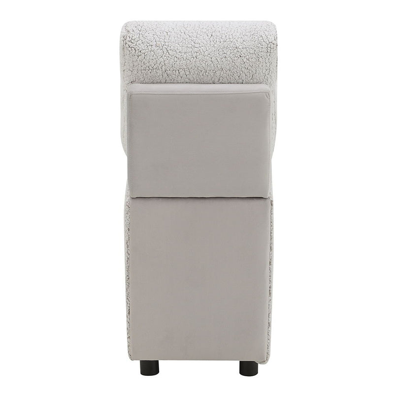 Tarrance - Modular Console With Wireless Charging & USB - Gray
