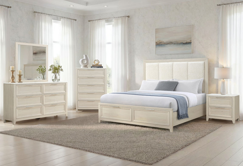 Mariah - Queen Bed - Beige