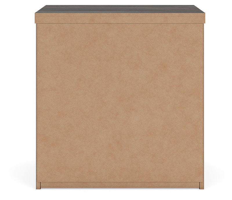Shaehartin - Two Drawer Night Stand - Dark Brown