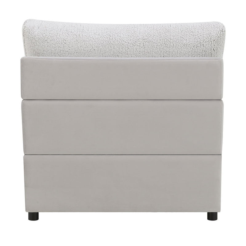 Tarrance - Modular Power Armless Recliner - Gray