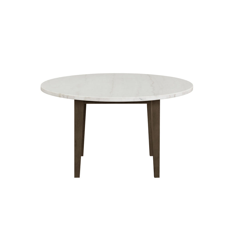 Essence - 54" Round Dining Table With Marble Top