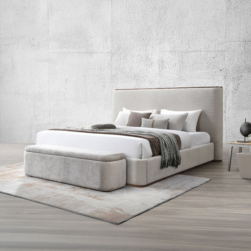 Orane - Bench With Storage - Gray