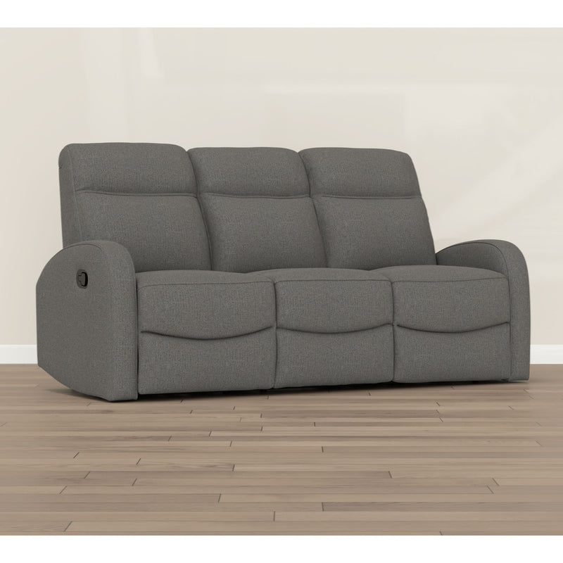 Manual Reclining Sofa With Dual Independent Recliners
