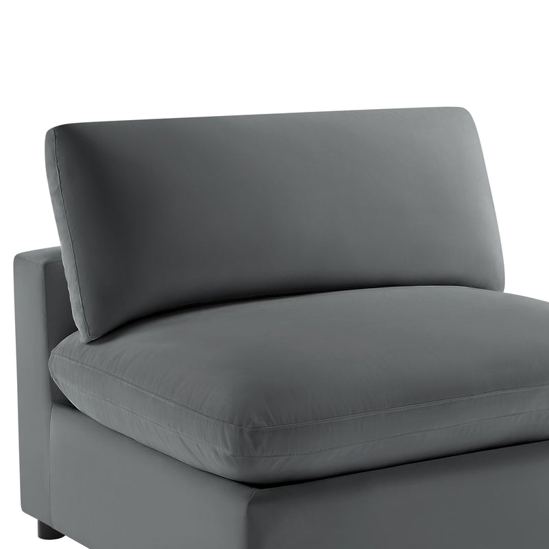 Caylie - Modular 5 Piece Sectional - Charcoal