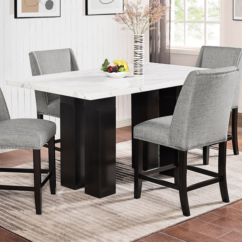 Faust - Adjustable Table / Base & Top - White