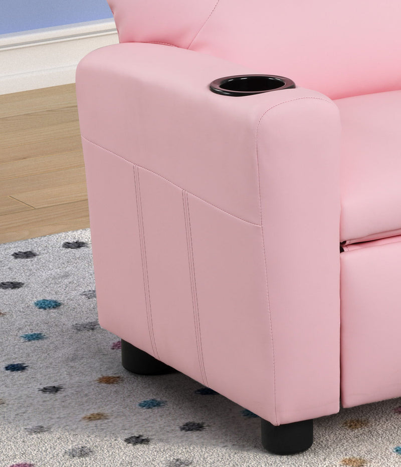 Marisa - Kids Recliner Chair With Cupholder