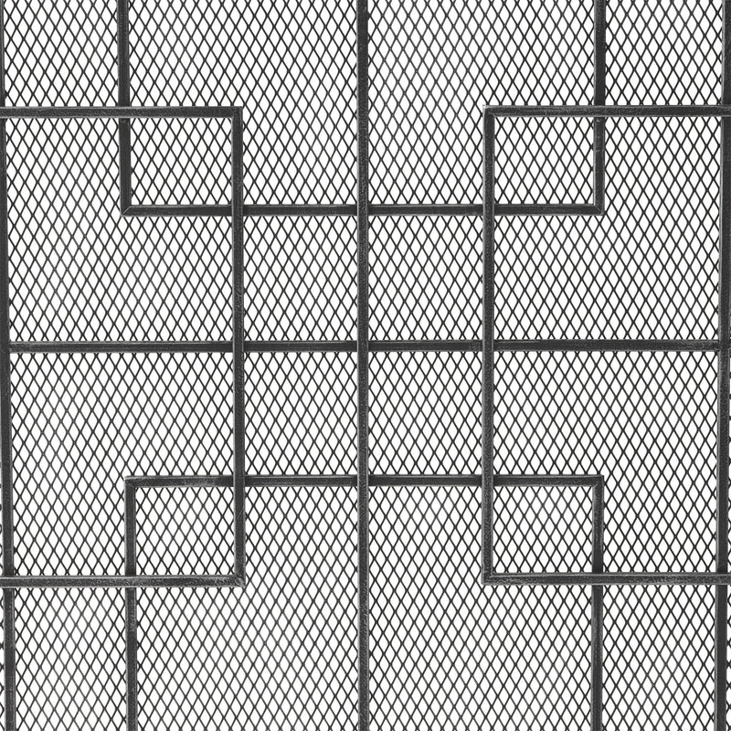 Dorothy - Modern Single Panel Iron Fire Screen