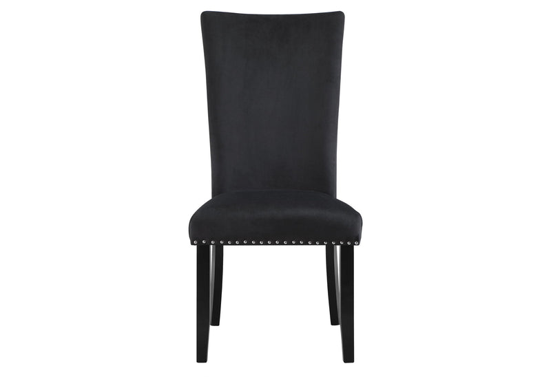 D1628 - 7 Piece Dining Room Set (Dining Table And 6 D03 Dining Chairs) - Black
