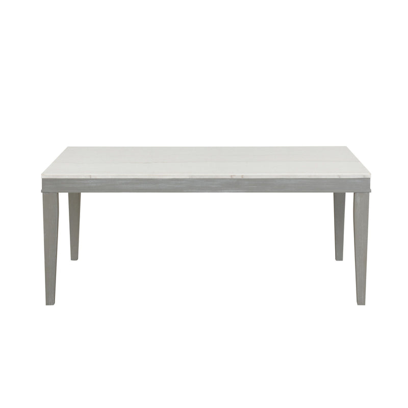 Essence - 70" Rectangle Dining Table With Marble Top