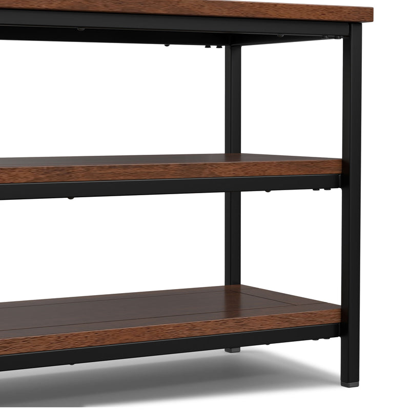 Skyler - Mueble para TV - Marrón coñac oscuro