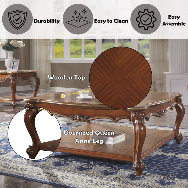 Picardy - Coffee Table - Honey Oak