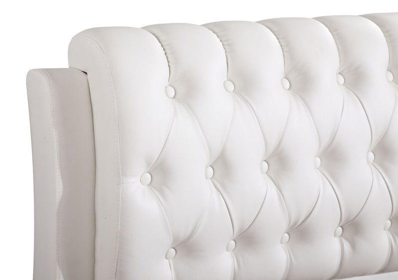 Tufted Upholstered Bed