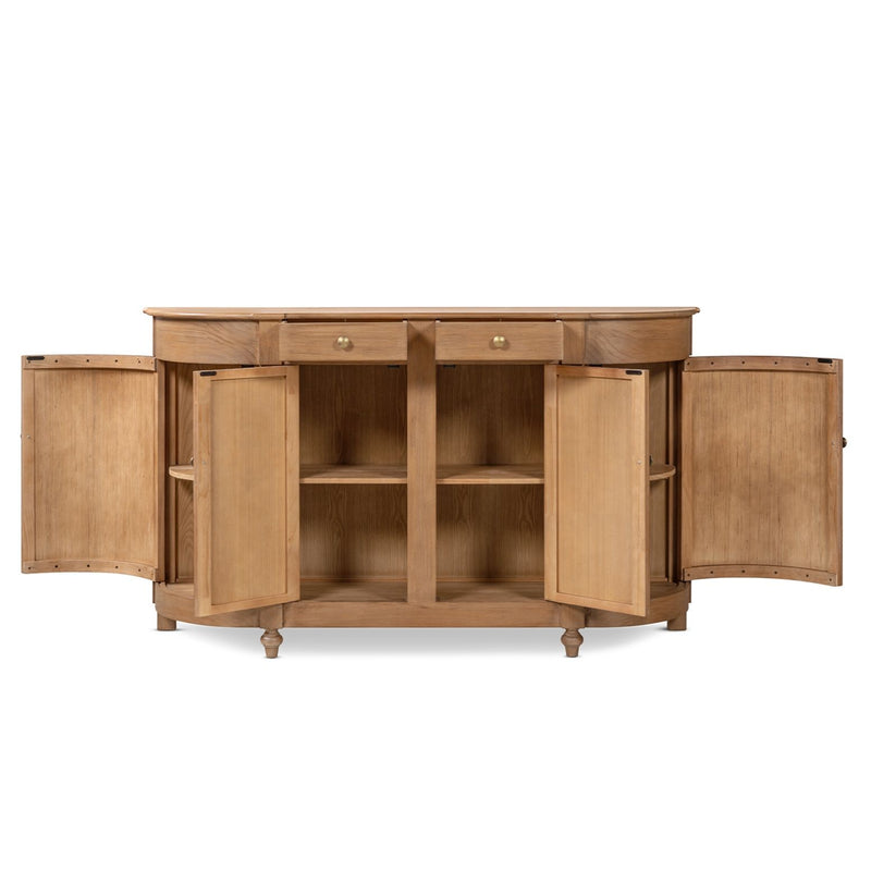 Camille - Side Table - Brown
