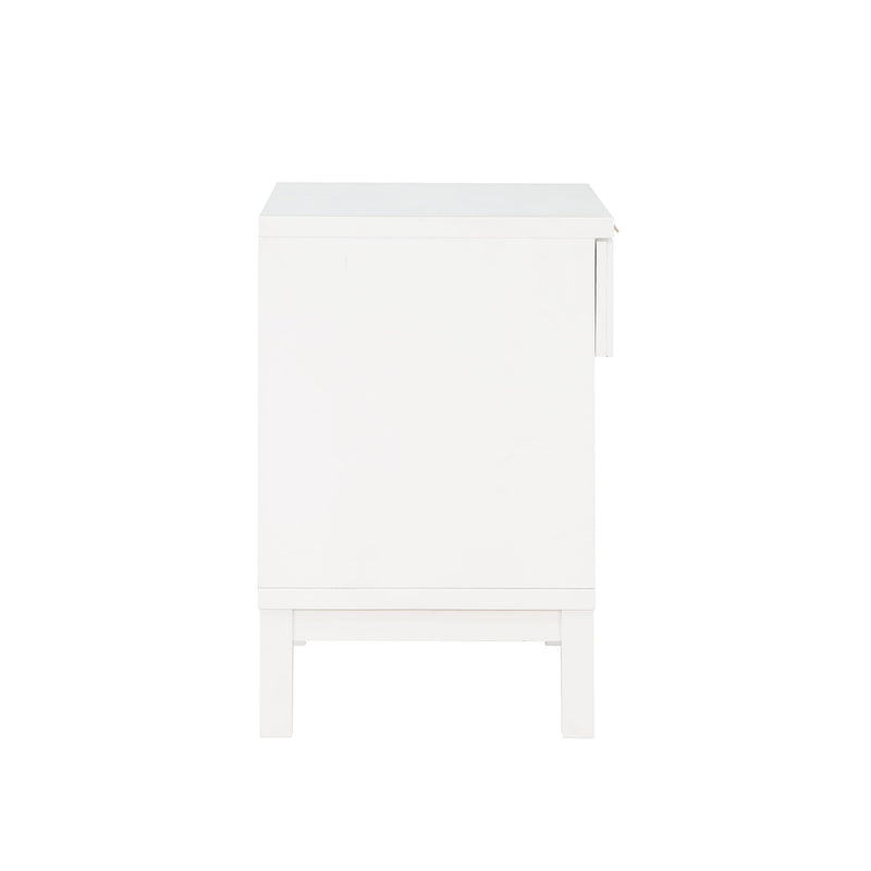 Blake - 1 Drawer Nightstand - White