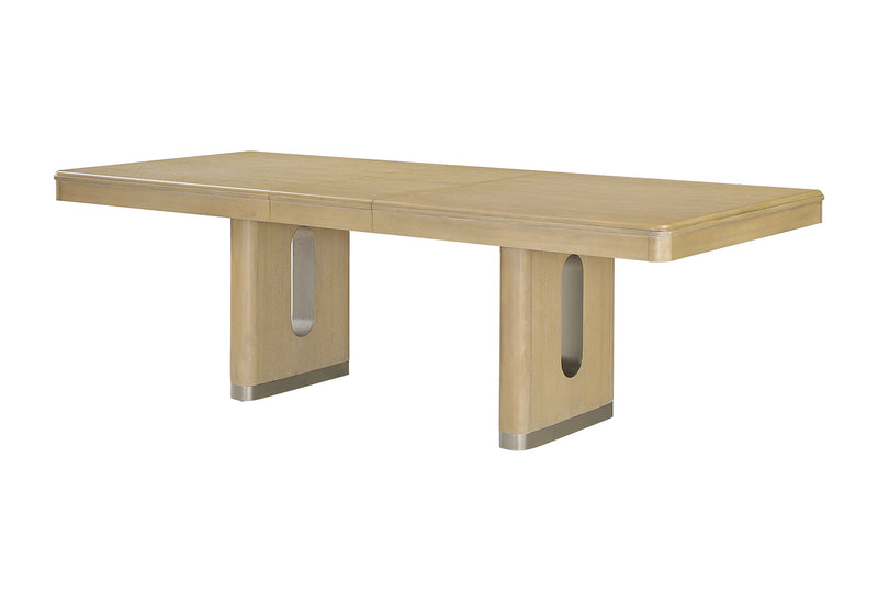 D1248 - 6 Piece Dining Room Set (D1248 Dining Table, 4 D1248 Dining Chairs And Bench) - Natural