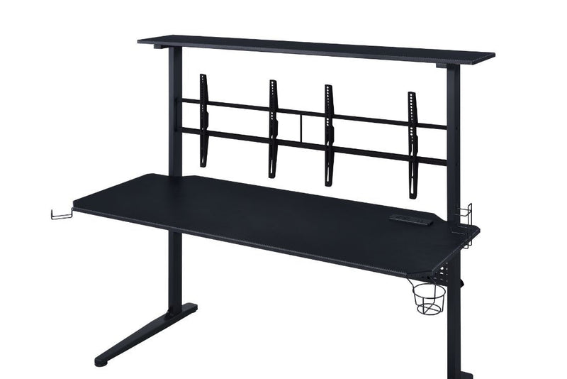 Canzi - Gaming Desk With USB - Black