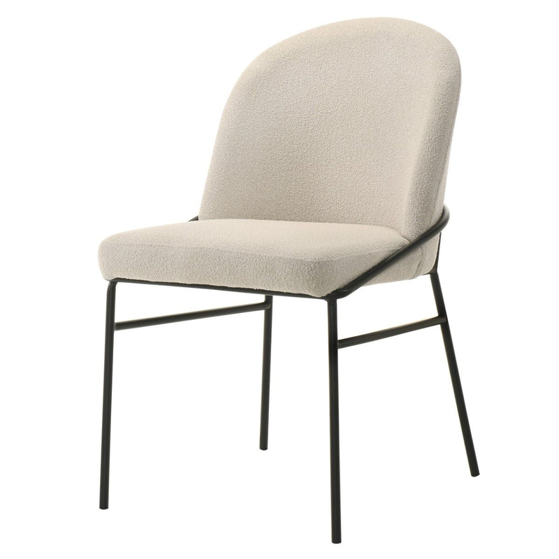 Lark - Silla auxiliar (juego de 2) - Blanca / Negra