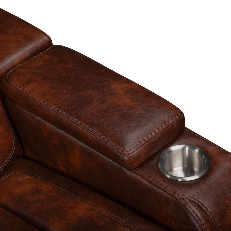 Chester - Reclining Console Loveseat