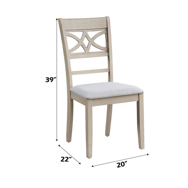 Ferris - Side Chair (Set of 2) - Antique Gray