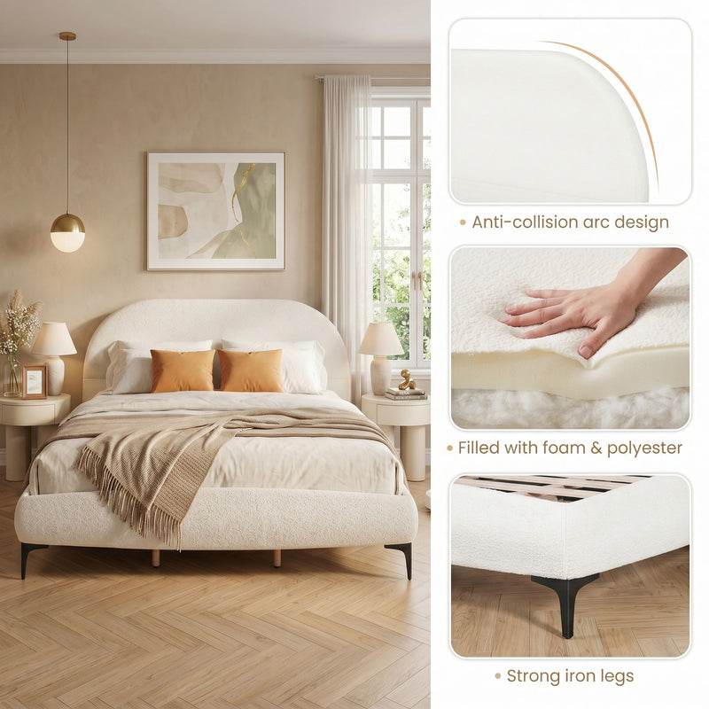 Luxury Upholstered Bed Frame