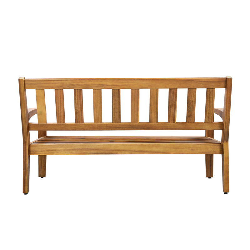 2 Piece Outdoor Conversation Set (Loveseat & Coffee Table With Water-Resistant Cushions)