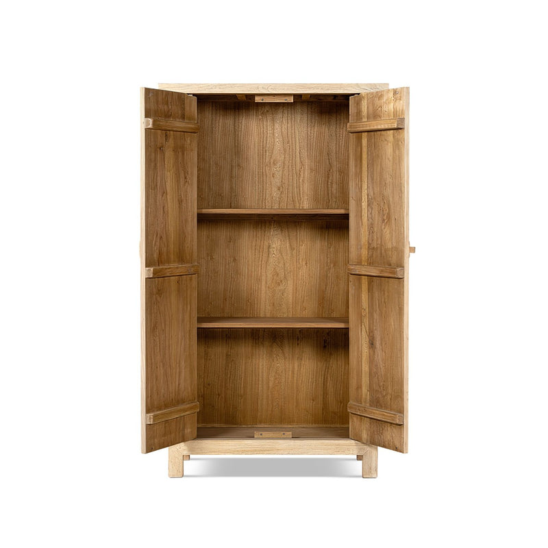 Fable - 2 Door Storage Cabinet - Light Natural Brown