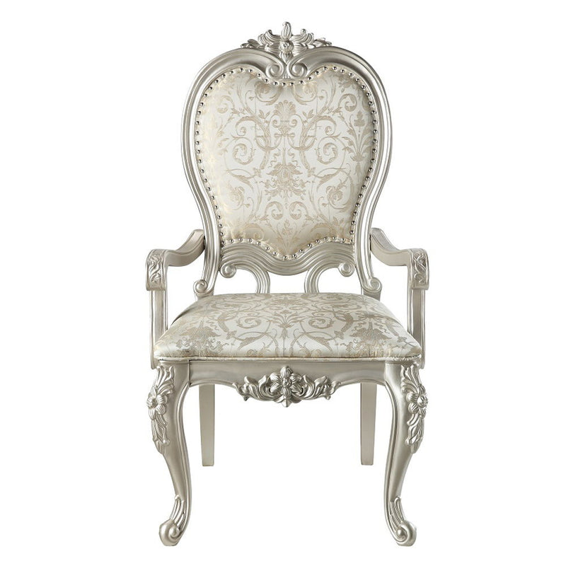 Bently - Arm Chair (Set of 2) - Fabric & Champagne