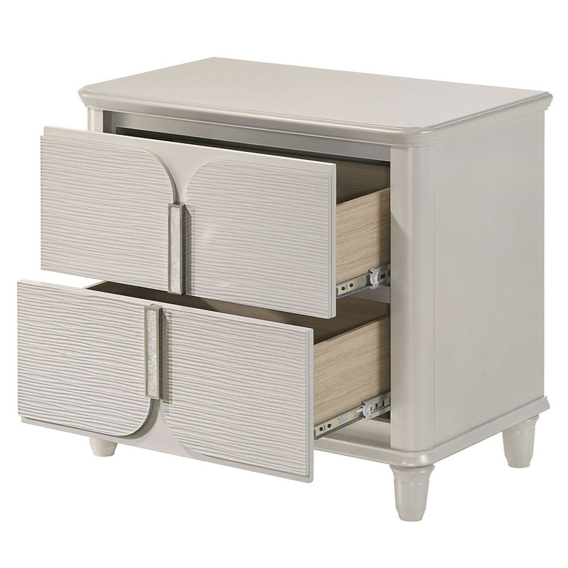 Laveda - Nightstand - Pearl White