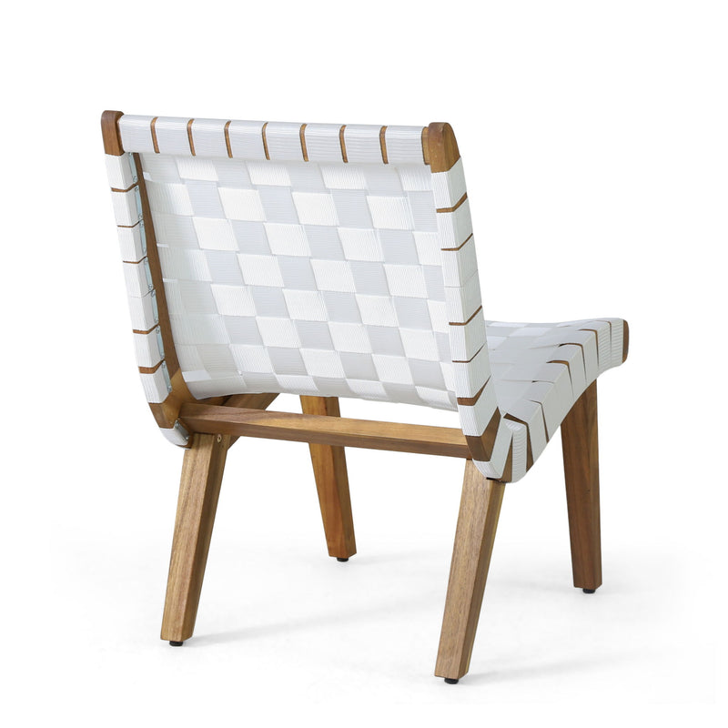 Outdoor 3 Piece Rope Weave Patio Seating Set