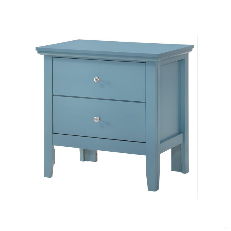 English Dovetailed Drawers Nightstand