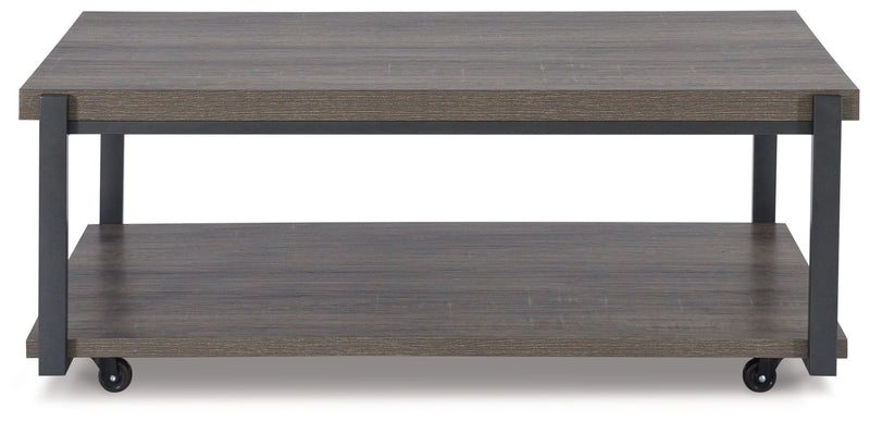 Wilmaden - Occasional Table Set (Set of 3) - Gray / Black