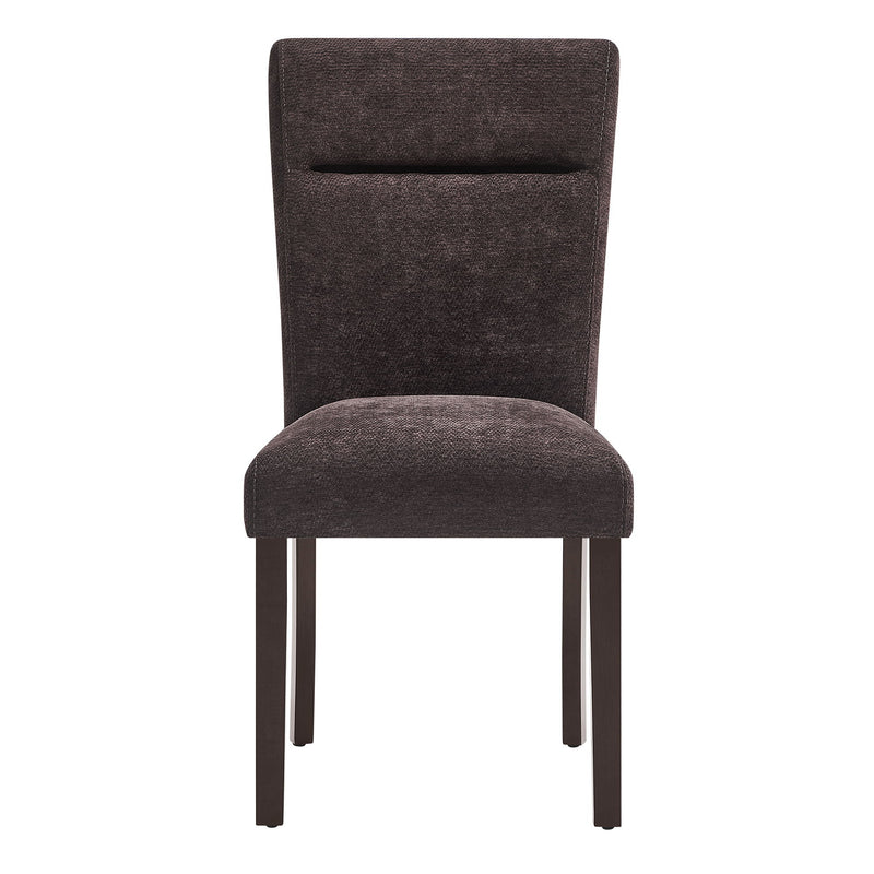 D8212 - 5 Piece Dining Room Set (Dining Table With 4 Dining Chairs) - Dark Brown