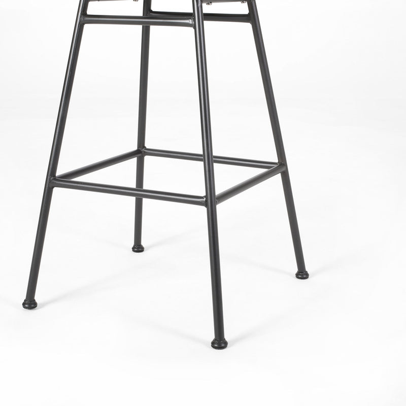 Sawtelle - Outdoor Wicker Barstools (Set of 2)
