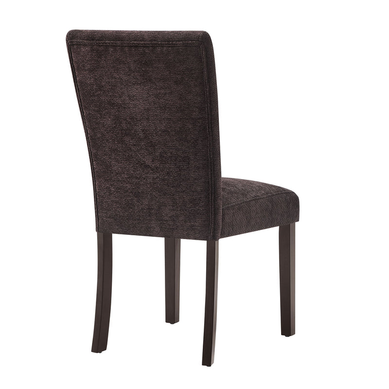 D8212 - 9 Piece Dining Room Set (Dining Table With 8 Dining Chairs) - Dark Brown