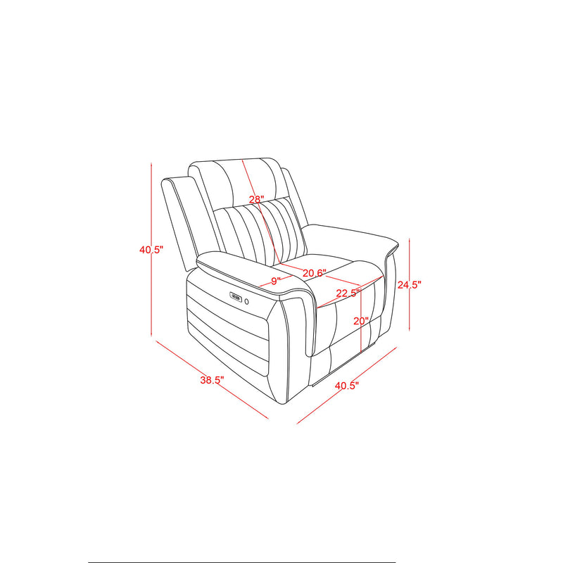 Ian - Set With Power Reclining