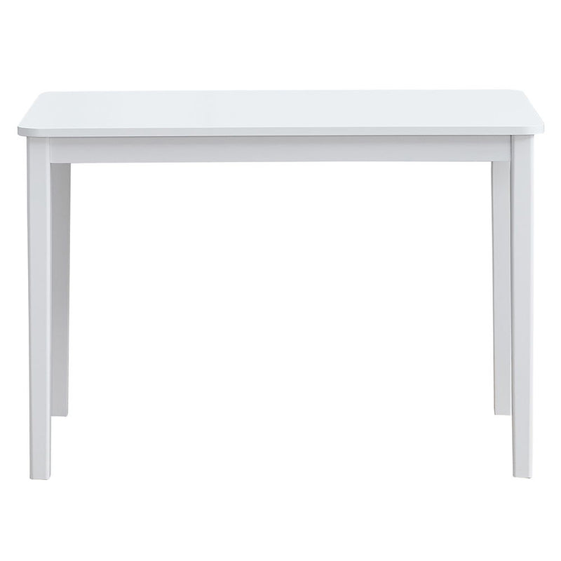 Fidelity - 5 Piece Dining Set - White & Gray