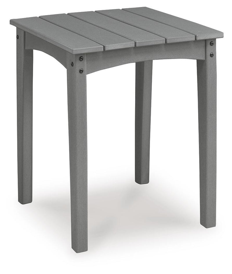 Cove Beach - Mesa auxiliar cuadrada - Gris