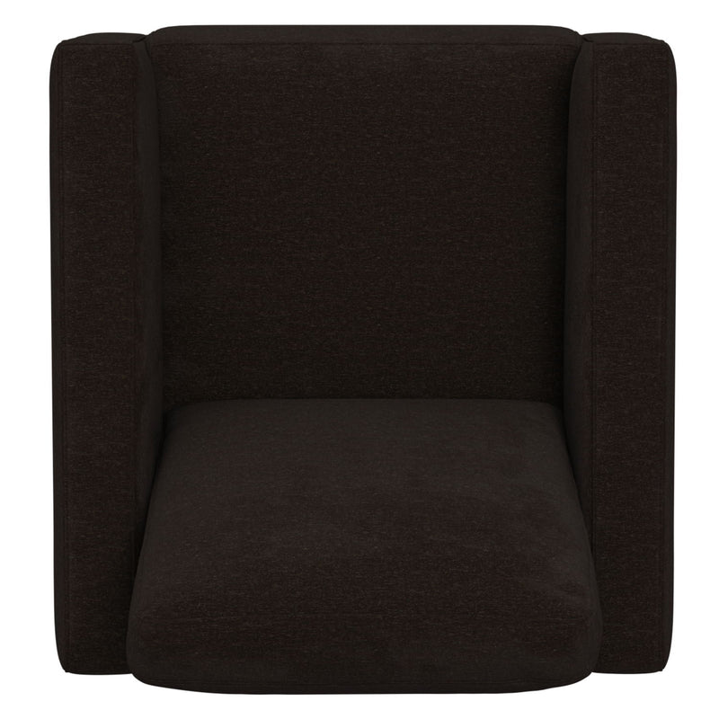 Accent Chair With Track Arm Design