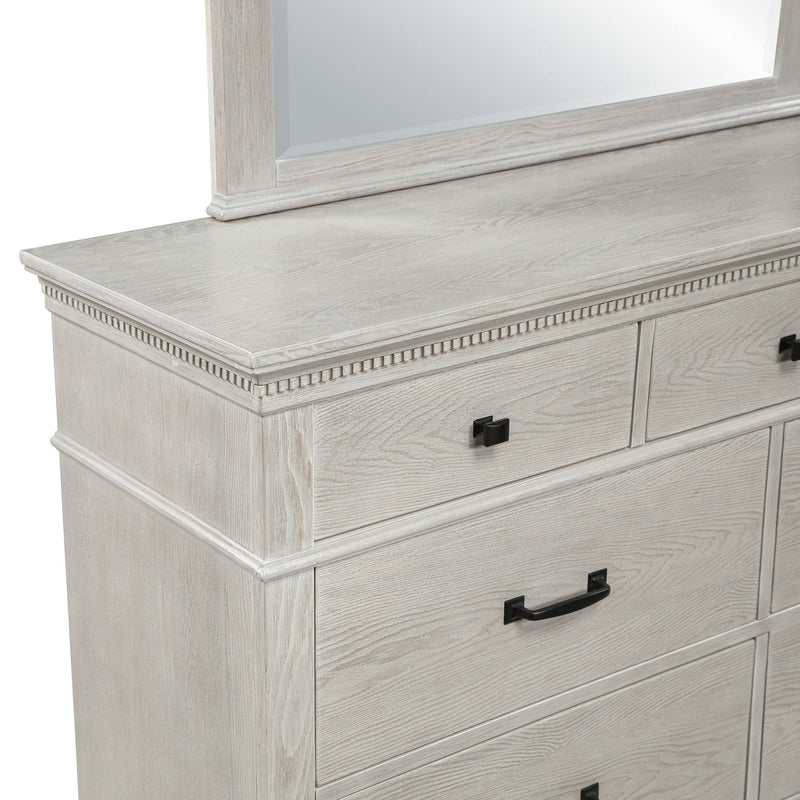 Silver Sands - Mirror - Gray
